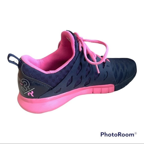 Reebok ZRX Tr Blue/Pink Trainers Fitness sneakers 7 - Picture 7 of 8